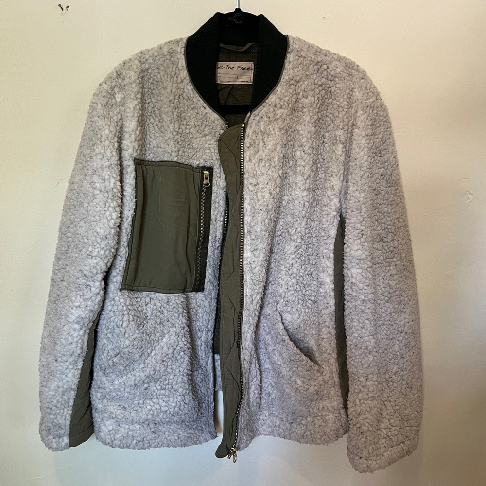 Free People Sherpa Jacket